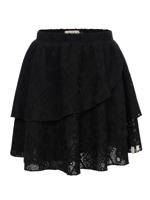 LOOXS Little winter lace rok meisjes - zwart LOOXS Little winter lace rok meisjes - zwart
