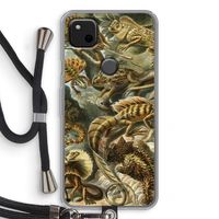 Haeckel Lacertilia: Pixel 4a Transparant Hoesje met koord