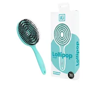 ILU Lollipop Candy Blue Ocear Round Detangling Brush