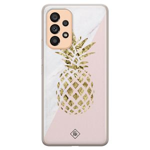 Samsung Galaxy A53 siliconen hoesje - Ananas