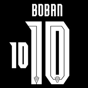 Boban 10 (Officiële Kroatië Away Bedrukking 2020-2021)