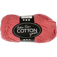 Creativ Company Katoengaren, terracotta, 50gr, 170m