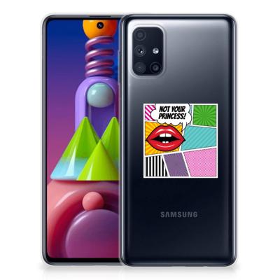 Samsung Galaxy M51 | Sillicone Back Cover | Popart Princess Samsung Galaxy M51 | Sillicone Back Cover | Popart Princess