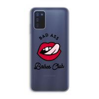 Badass Babes Club: Samsung Galaxy A03s Transparant Hoesje