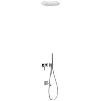 Regendouche set Tres 3V | Inbouw | Mengkraan | 3-weg | Rond | Chroom