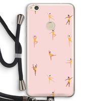 Dans #2: Huawei Ascend P8 Lite (2017) Transparant Hoesje met koord