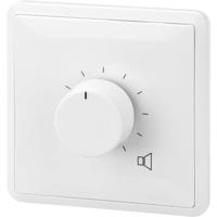 Monacor Inbouw (in muur) PA-volumeregelaar Wit