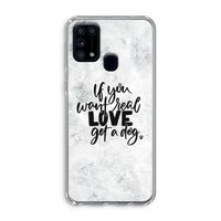 Partner in crime: Samsung Galaxy M31 Transparant Hoesje