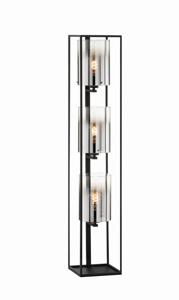 Fischer & Honsel VloerlampSamu smoke glas - 40419