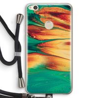 Green Inferno: Huawei Ascend P8 Lite (2017) Transparant Hoesje met koord