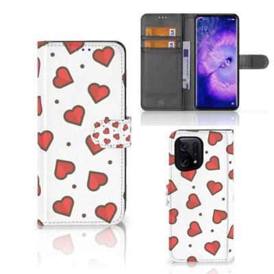 OPPO Find X5 | Telefoon Hoesje | Hearts