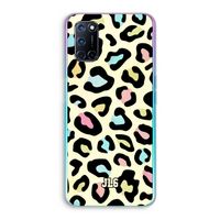 Leopard pattern: Oppo A52 Transparant Hoesje Leopard pattern: Oppo A52 Transparant Hoesje