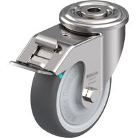 Blickle LEXR-PATH 100KFD-FI Zwenkwiel met rem Wieldiameter: 100 mm Draagvermogen (max.): 150 kg 1 stuk(s)