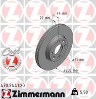 Remschijf Coat Z 470244120