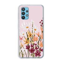 Painted wildflowers: Samsung Galaxy A32 4G Transparant Hoesje