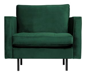 WOOOD Fauteuil 'Rodeo' Velvet, kleur Green Forest