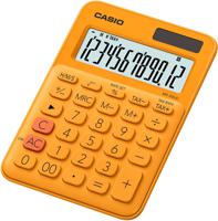 Casio MS-20UC-RG Bureaurekenmachine Oranje Aantal displayposities: 12 werkt op zonne-energie, werkt op batterijen (b x h x d) 105 x 23 x 149.5 mm - thumbnail