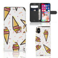 Apple iPhone X | Xs | Book Cover | Icecream