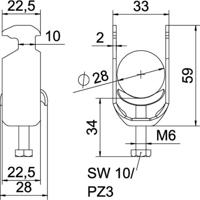 OBO Bettermann 1186022 Beugelklem 1 stuk(s)