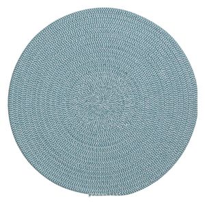 Ronde placemat groen katoen 38 cm