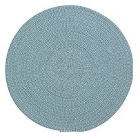 Ronde placemat groen katoen 38 cm