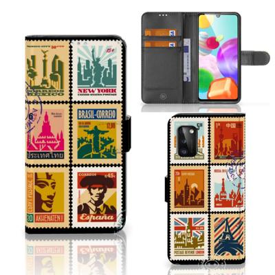 Samsung Galaxy A41 | Flip Cover | Postzegels