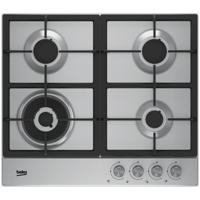 Beko HIAW64225SX Gas kookplaat Grijs Beko HIAW64225SX Gas kookplaat Grijs