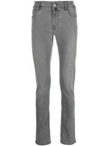 Sartoria Tramarossa jean droit à taille basse - Gris