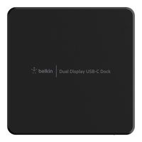 Belkin USB-C Dual Display Docking Station USB 3.2 Gen 1 (3.1 Gen 1) Type-C Zwart - thumbnail