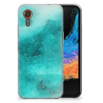 Smartphone hoesje Samsung Galaxy Xcover 7 Painting Blue