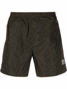 C.P. Company short de bain à patch logo - Vert