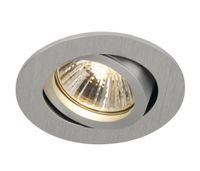 NEW TRIA 68 rond alu geborsteld 1xGU10