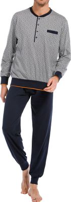 Pastunette pyjama met knopen met print