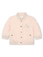 Chloé Kids veste bomber à paillettes - Rose - thumbnail