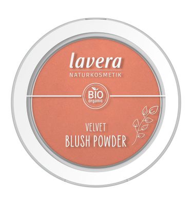 Velvet blush powder rosy peach 01