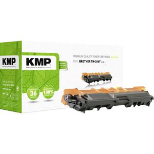 KMP Tonercassette vervangt Brother TN-246Y, TN246Y Compatibel Geel 2200 bladzijden B-T60
