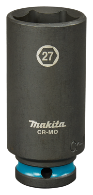 Makita Krachtdop Impact Black, 1/2 27mm lang - E-16536