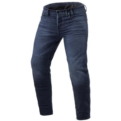REV'IT! Micah TF, Motorjeans heren, Donkerblauw lengte 30