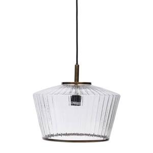 Rivièra Maison - Hanglamp Nolana in Transparant Glas, Hoogte 31 cm