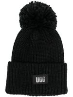 UGG bonnet en maille épaisse - Noir