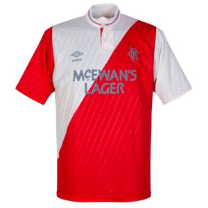 Glasgow Rangers Shirt Uit 1985-1986