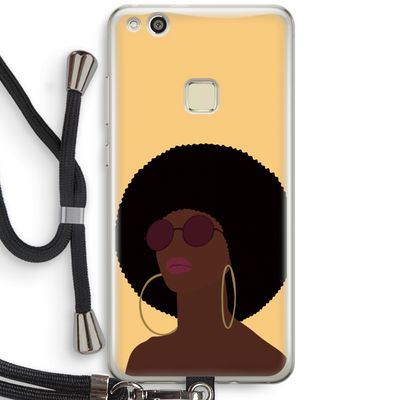 Golden hour: Huawei Ascend P10 Lite Transparant Hoesje met koord