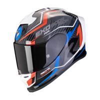 SCORPION EXO-R1 Evo Air Coup, Integraalhelm, Zwart-Rood-Blauw