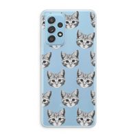 Kitten: Samsung Galaxy A73 Transparant Hoesje