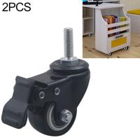 2 stuks 2 inch meubel kast koffietafel Silent schroef remwiel