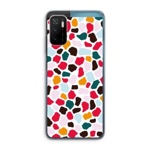 Colored Giraffe: Xiaomi Poco M3 Pro 5G Transparant Hoesje