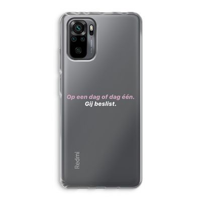 gij beslist: Xiaomi Redmi Note 10 Pro Transparant Hoesje