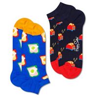 Happy socks 2 stuks Toast Low Sock * Actie *