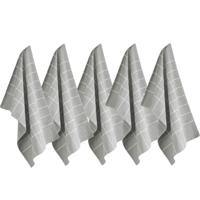 Byrklund Theedoek Do Dishes Grijs - 5 stuks