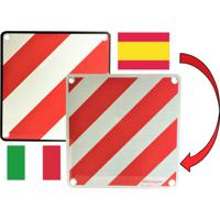 IWH 97605 Warntafel 2in1 für Spanien und Italien Bord uitstekende lading (l x b) 50 cm x 50 cm